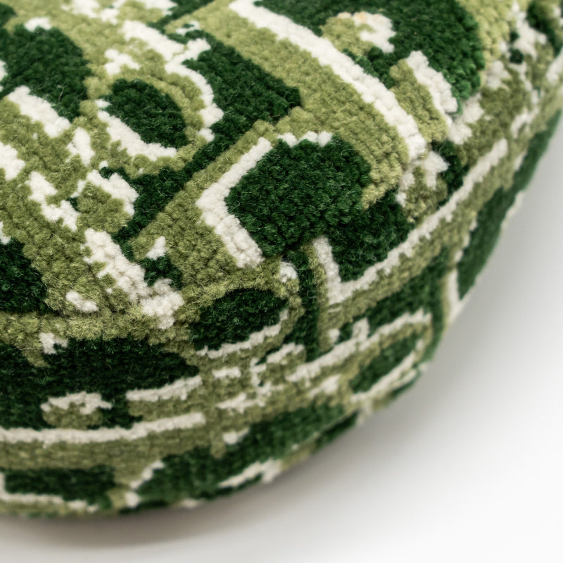 Dior men’s saddle bag fabric dior oblique green SHW