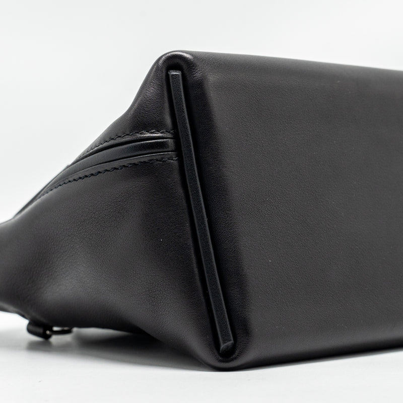 Hermes Mini 24/24 2424-21 Bag Swift Black SHW Stamp U