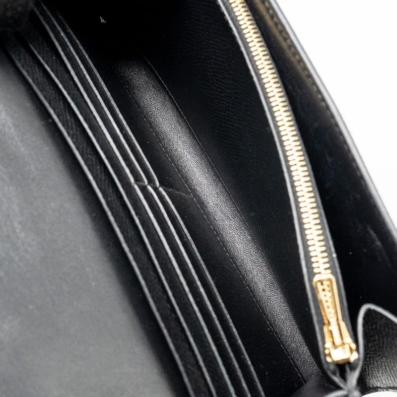 Hermes Constance To Go Epsom Black GHW Stamp U