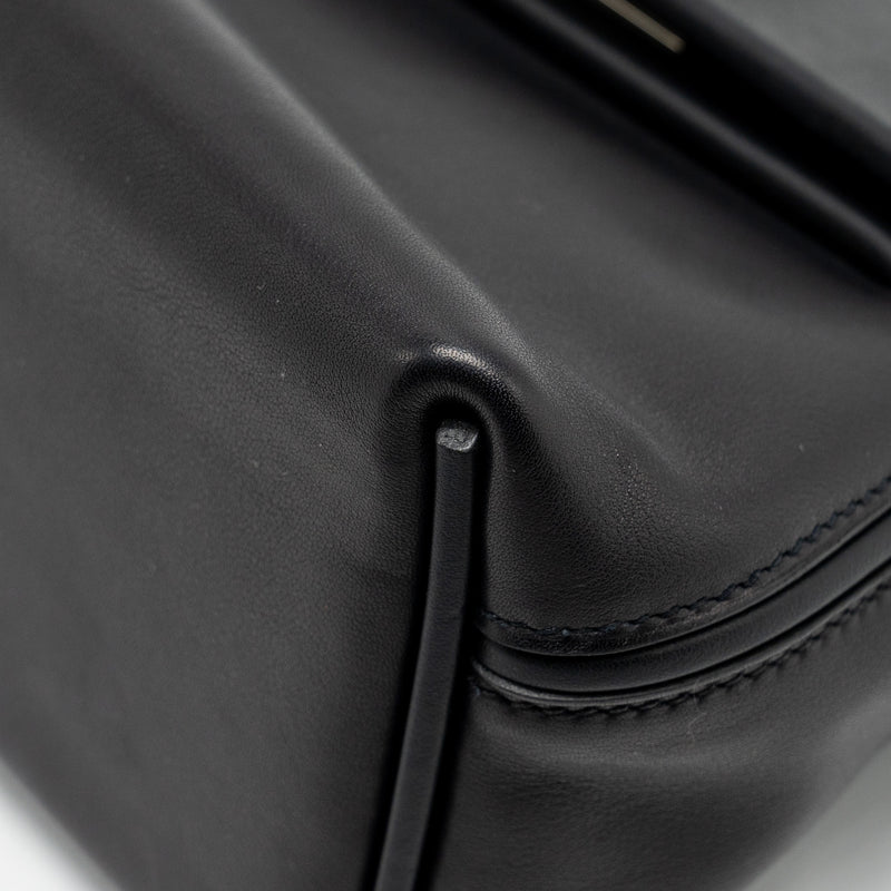 Hermes Mini 24/24 2424-21 Bag Swift Black SHW Stamp U