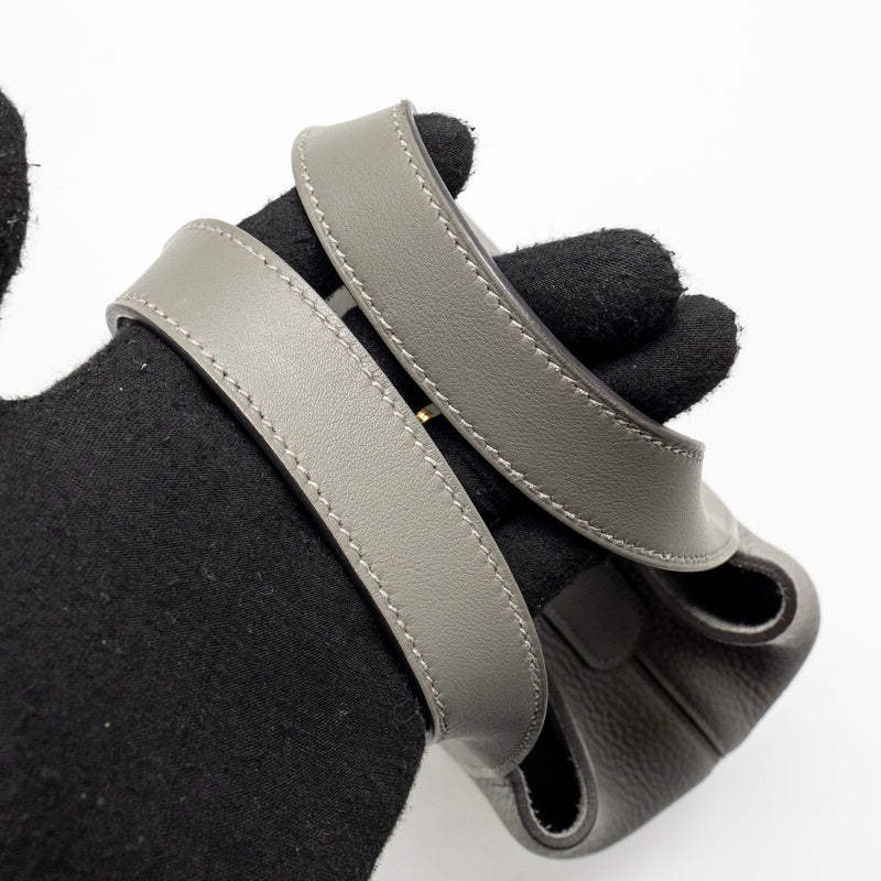 Hermes in-the-loop 23 Clemence Gris Meyer GHW Stamp U