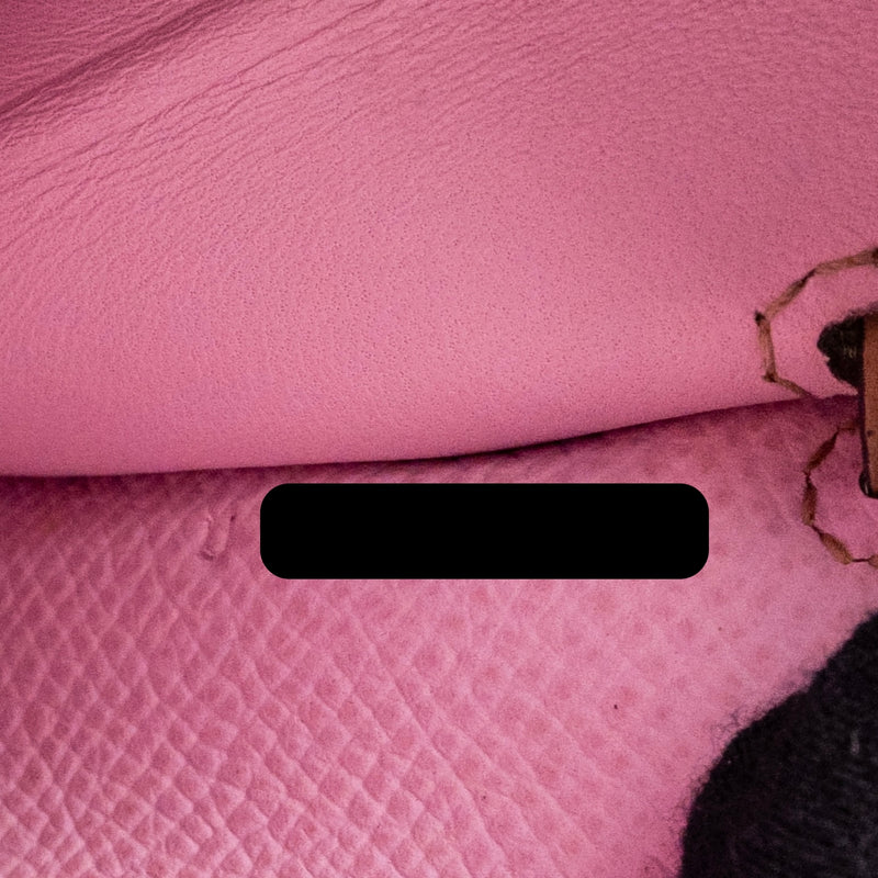 Hermes Kelly to Go Epsom Chai/Mauve Sylvester SHW Stamp U