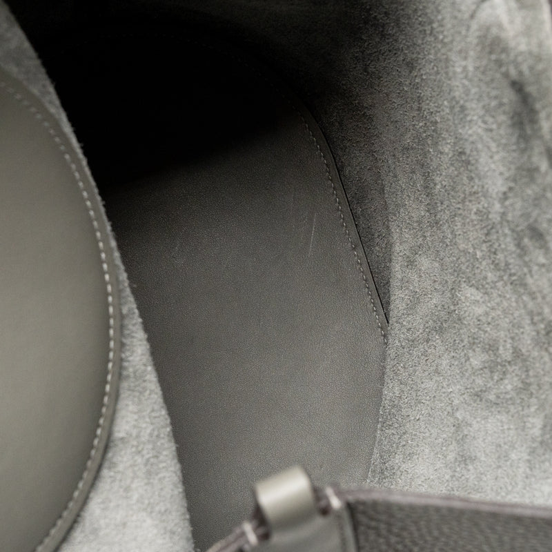 Hermes in-the-loop 23 Clemence Gris Meyer GHW Stamp U