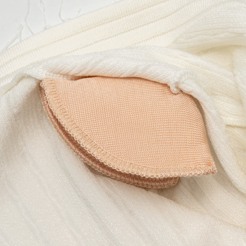 Balmain size 36 cardigan Viscose / polysester cream