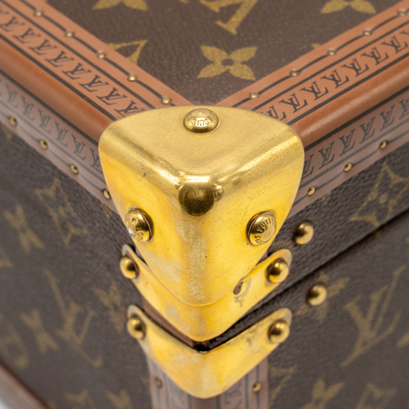 Louis Vuitton Vintage Monogram Tabor 35 Train Case GHW