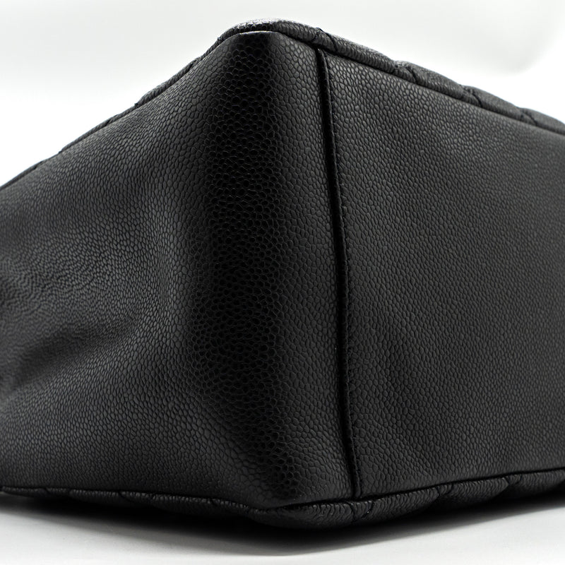 Chanel Grand Shopping Tote Caviar Black SHW