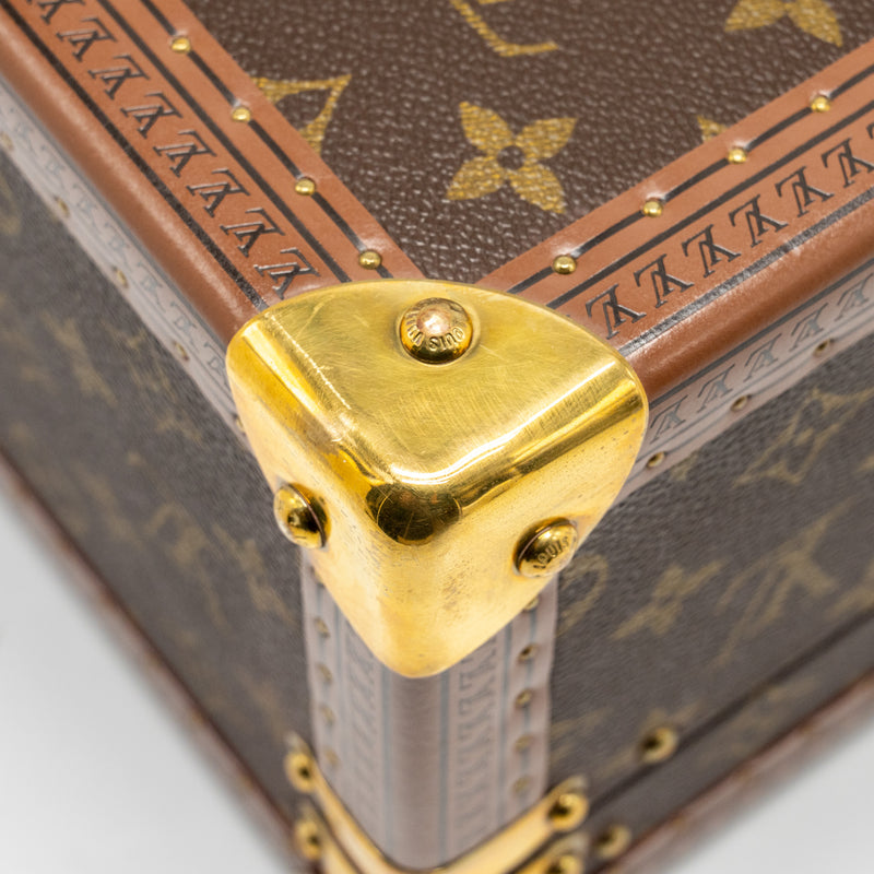 Louis Vuitton Vintage Monogram Tabor 35 Train Case GHW