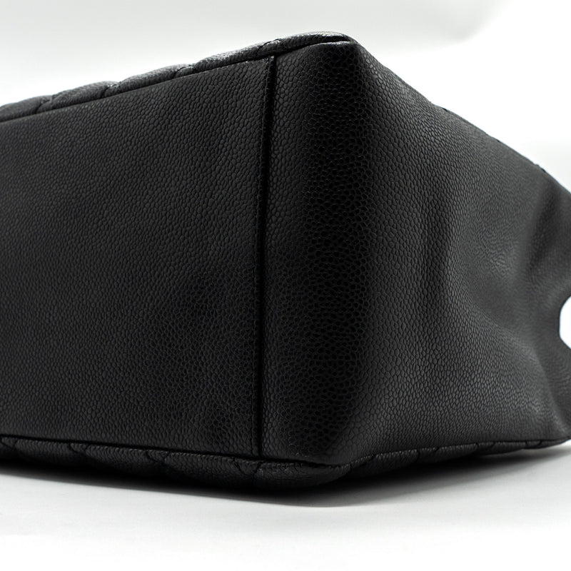 Chanel Grand Shopping Tote Caviar Black SHW