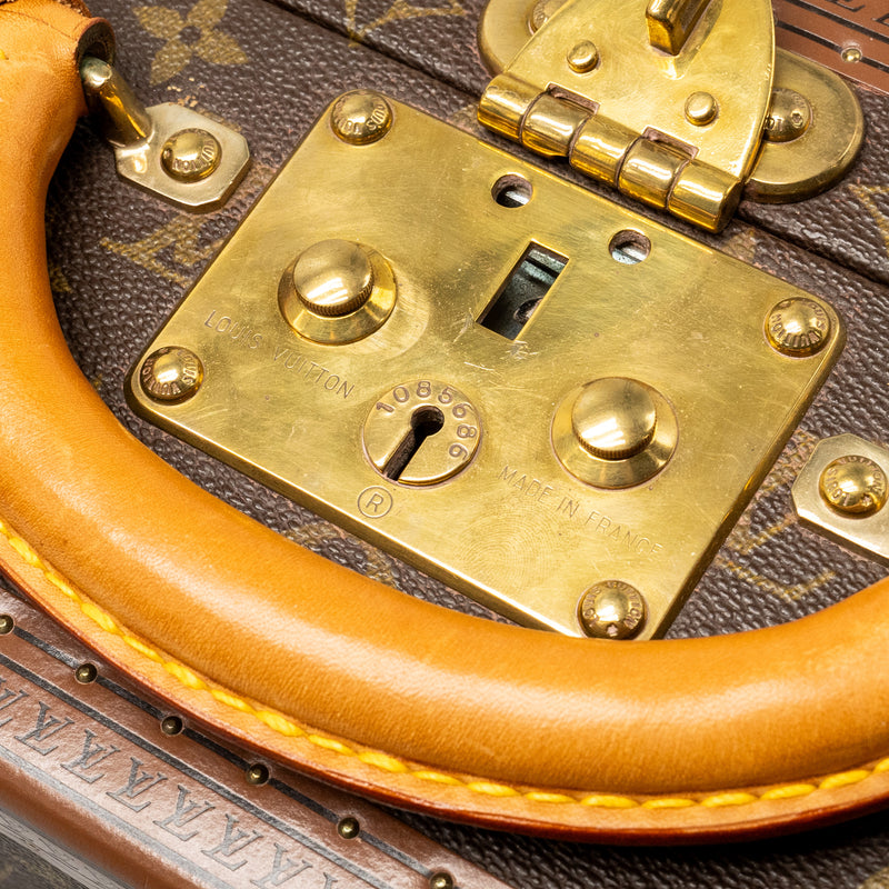 Louis Vuitton Vintage Monogram Tabor 35 Train Case GHW