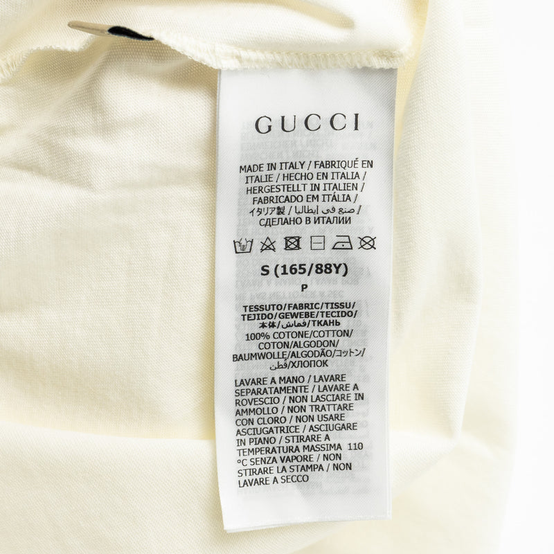 Gucci SIze S G-Loved T-shirt Cotton White