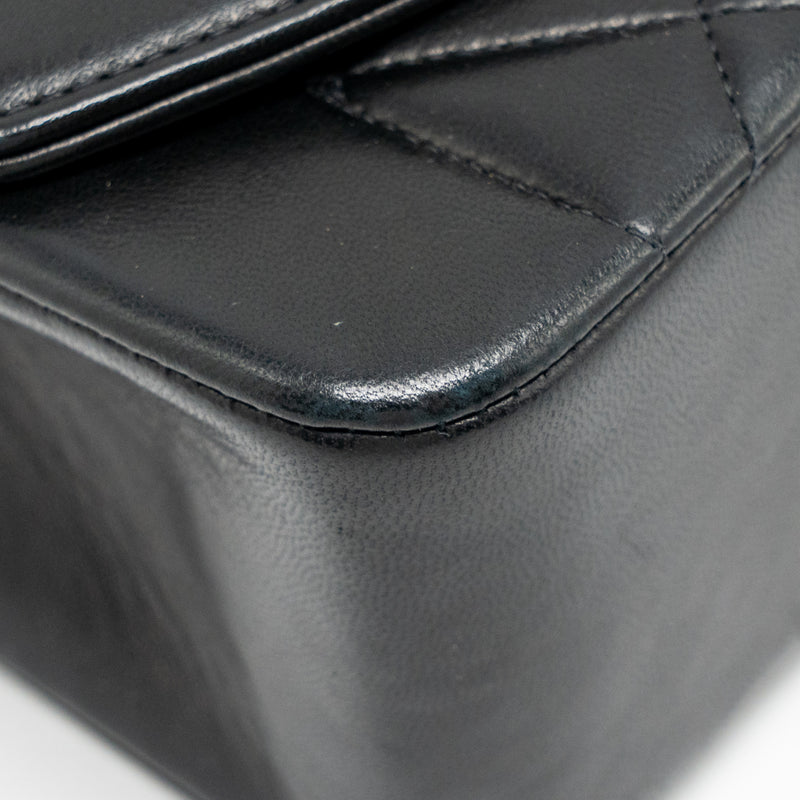 Chanel Vintage Small Diana Bag Lambskin Black GHW
