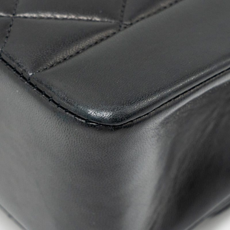 Chanel Vintage Small Diana Bag Lambskin Black GHW