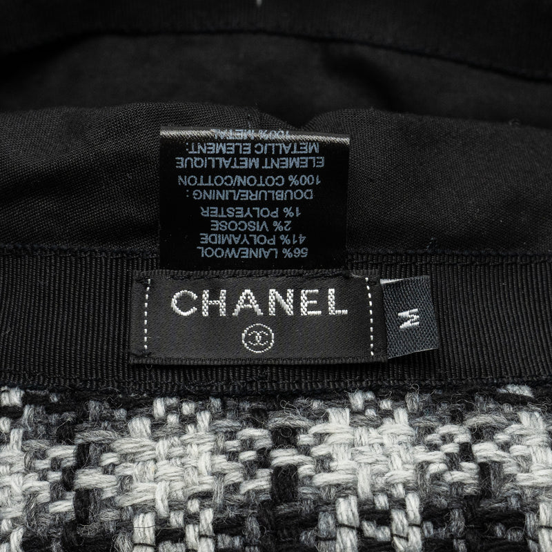 Chanel Size M Bucket Hat Tweed Multicoloured SHW