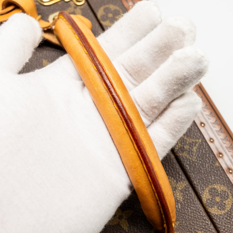 Louis Vuitton Vintage Monogram Tabor 35 Train Case GHW