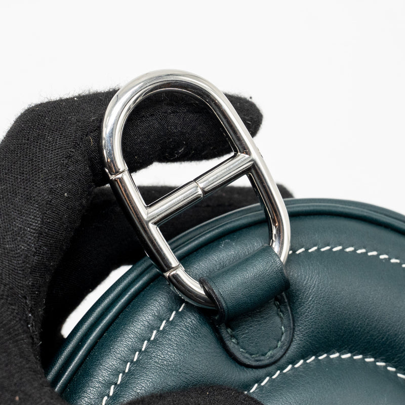 Hermes In-the-loop Swift 6O Vert Cypres SHW Stamp Z