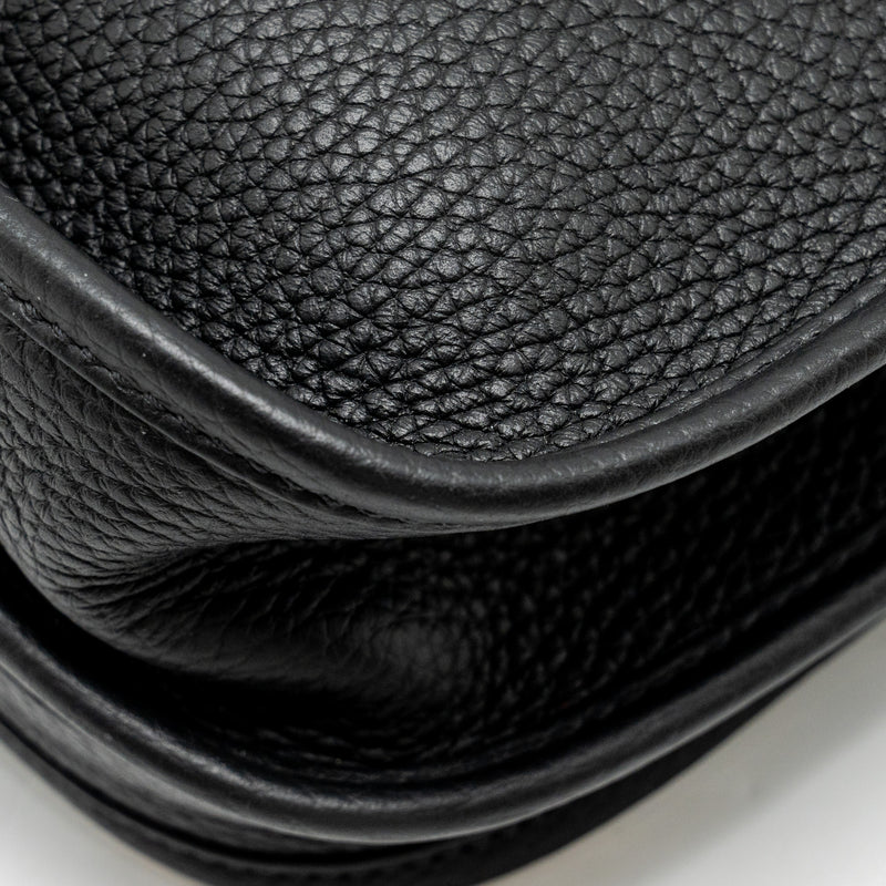 Hermes Evelyne 29 Clemence Black SHW Stamp Z