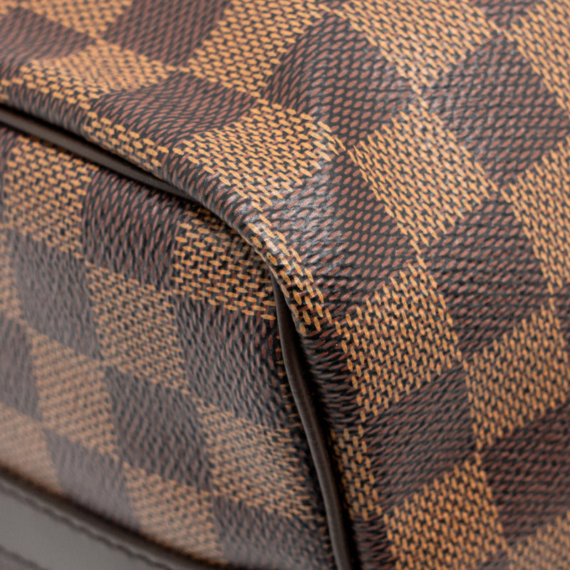Louis Vuitton Speedy Bandouliere 25 Damier Ebene Canvas GHW