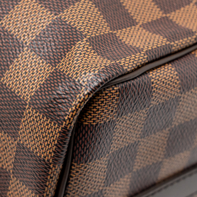 Louis Vuitton Speedy Bandouliere 25 Damier Ebene Canvas GHW