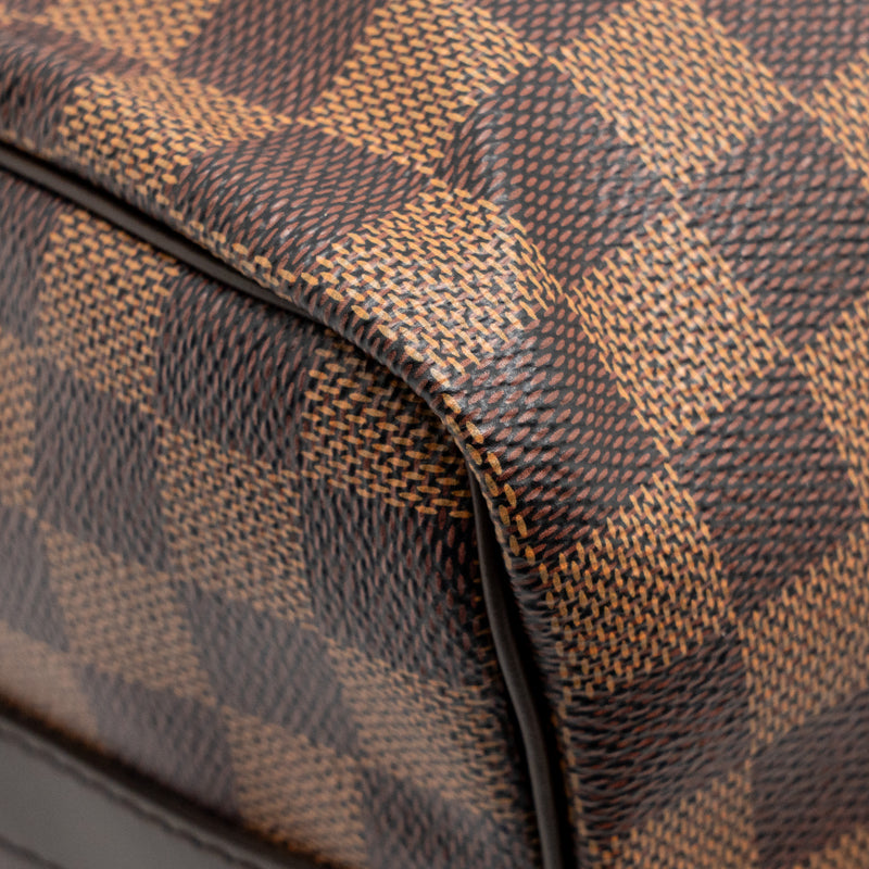 Louis Vuitton Speedy Bandouliere 25 Damier Ebene Canvas GHW