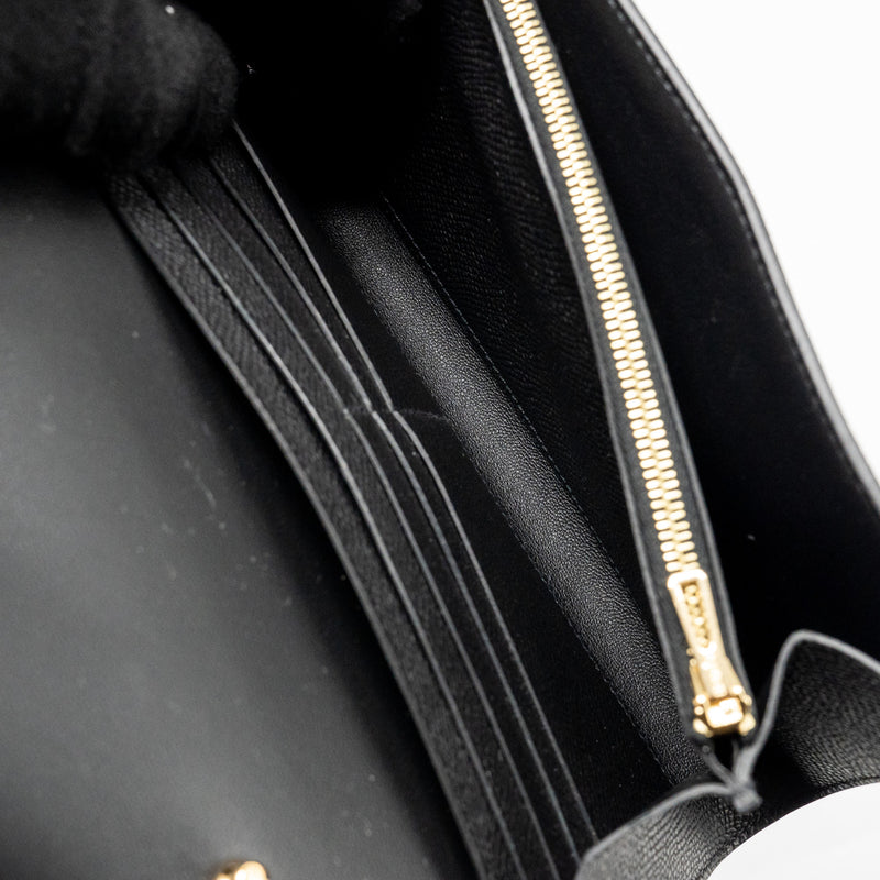 Hermes Constance to Go Epsom Black GHW Stamp K