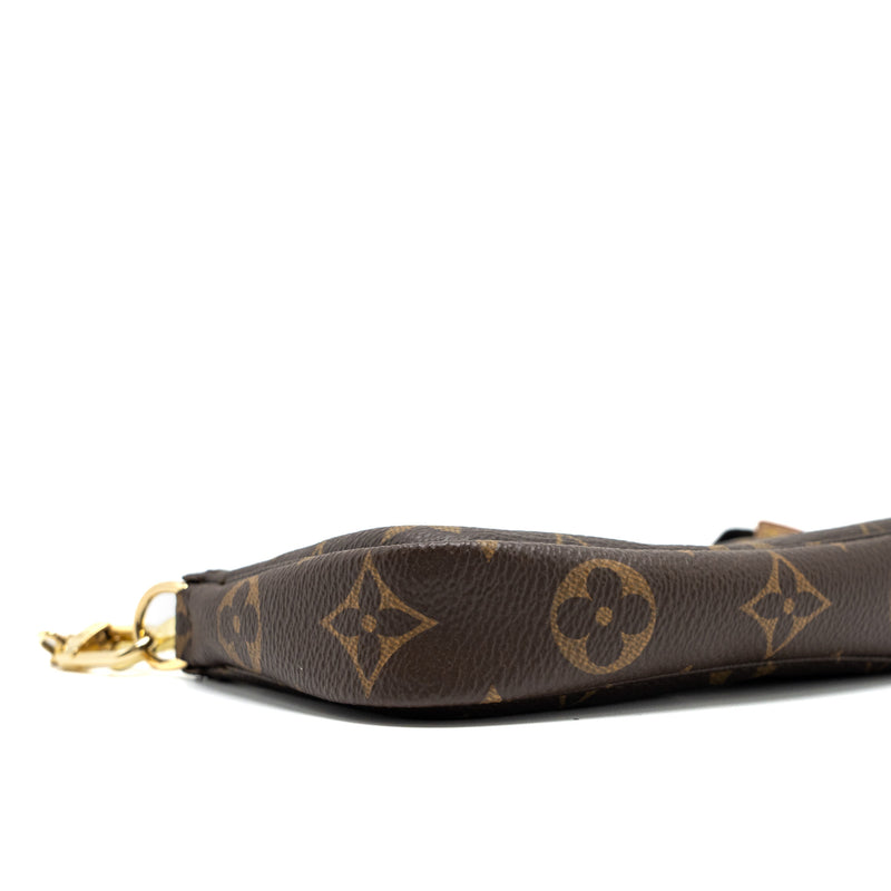 Louis Vuitton Mini Pochette Monogram Canvas GHW Year 2020