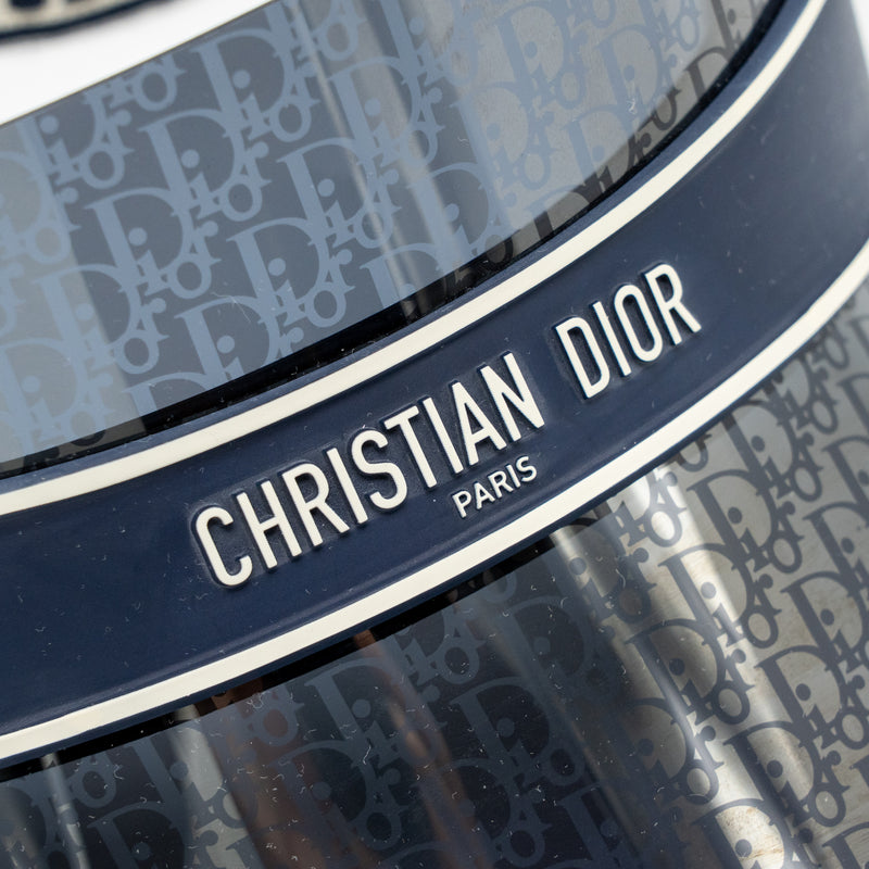 DIOR DiorClub V1U Visor Blue Dior Oblique