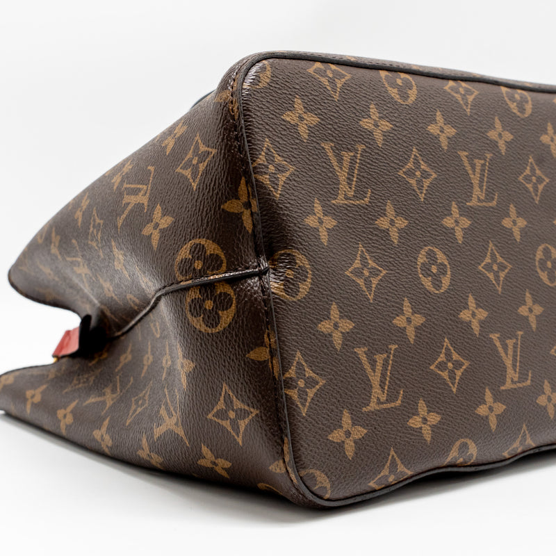 LOUIS VUITTON Neo Noe Monogram Canvas Red GHW