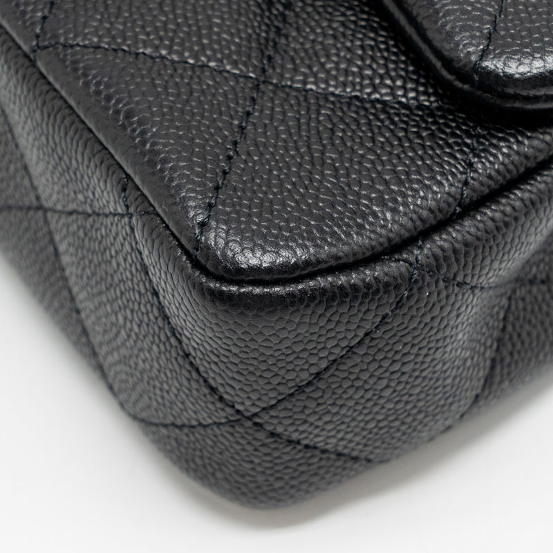 Chanel Coco Love Flap Bag Adjustable Chain Caviar Black GHW (Microchip)