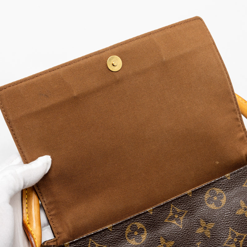 Louis Vuitton vintage mini looping shoulder bag monogram canvas GHW