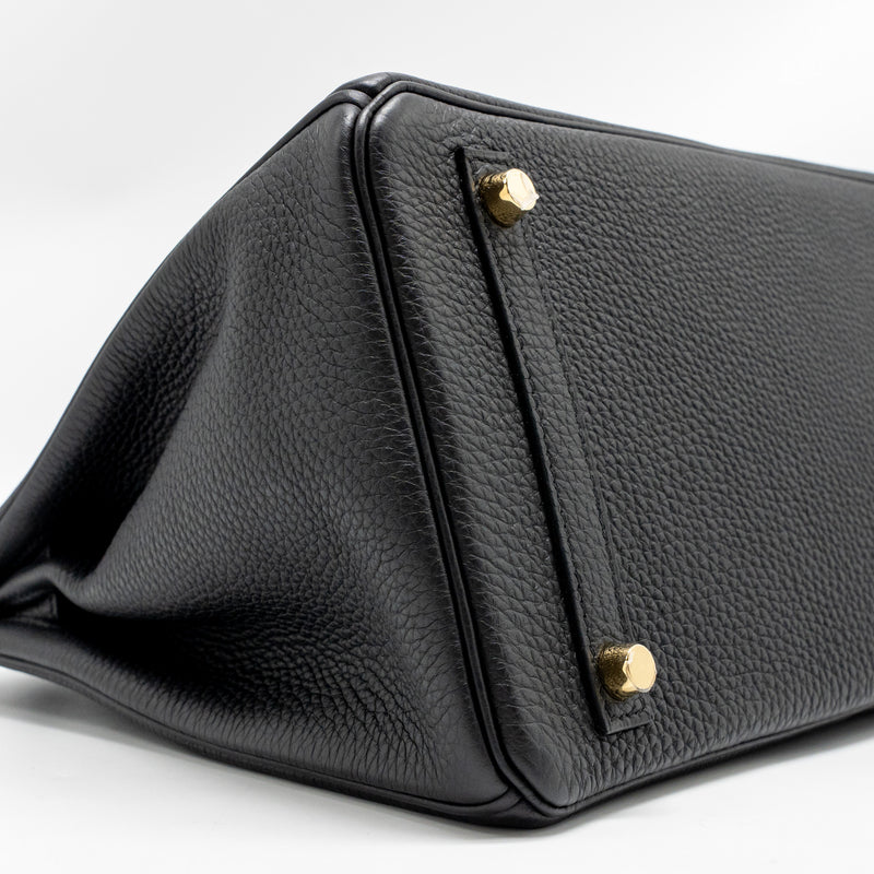 Hermes Birkin 30 Togo Black GHW stamp D