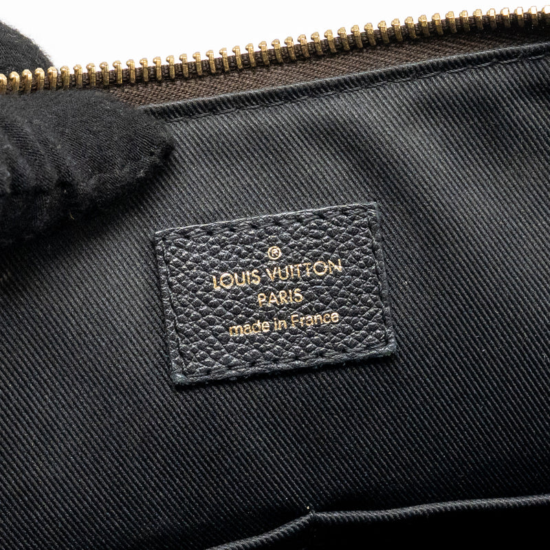 Louis Vuitton Tournelle PM Monogram Canvas Black GHW