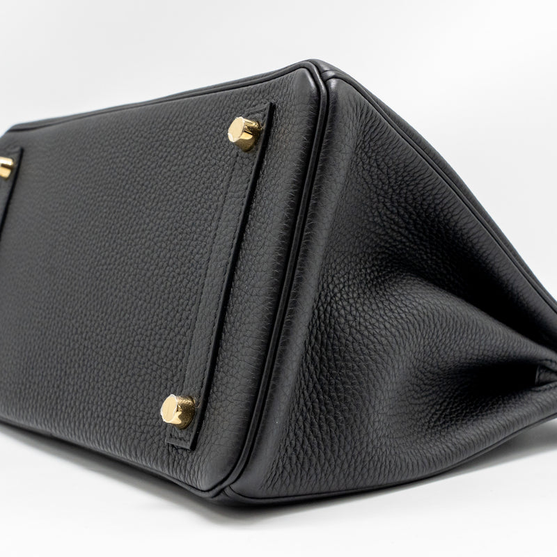 Hermes Birkin 30 Togo Black GHW stamp D