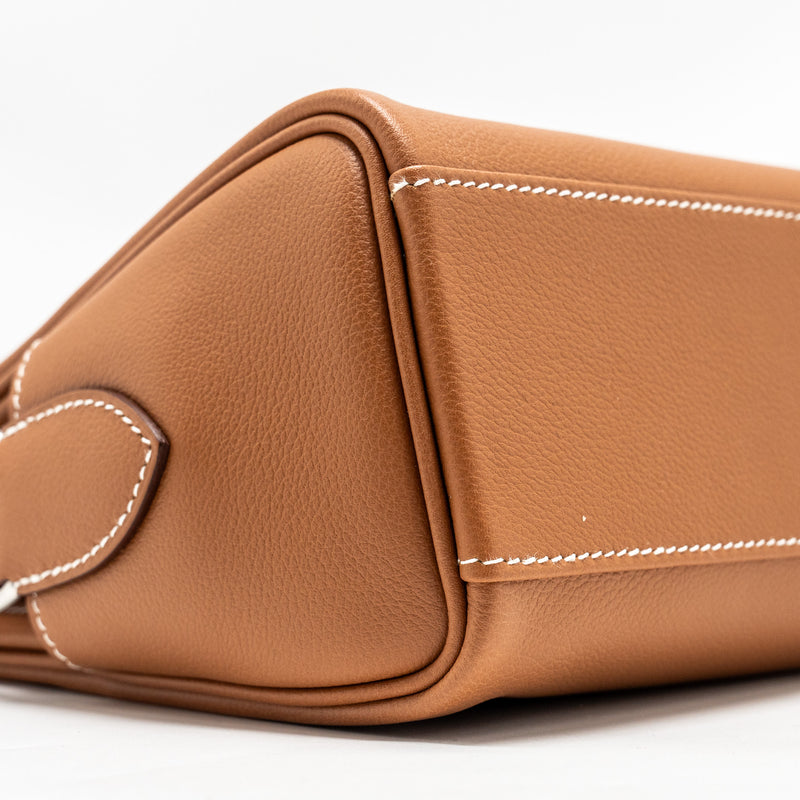 HERMES KELLY Messenger PM Bag Evercolor Gold SHW Stamp W