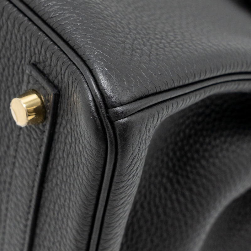 Hermes Birkin 30 Togo Black GHW stamp D