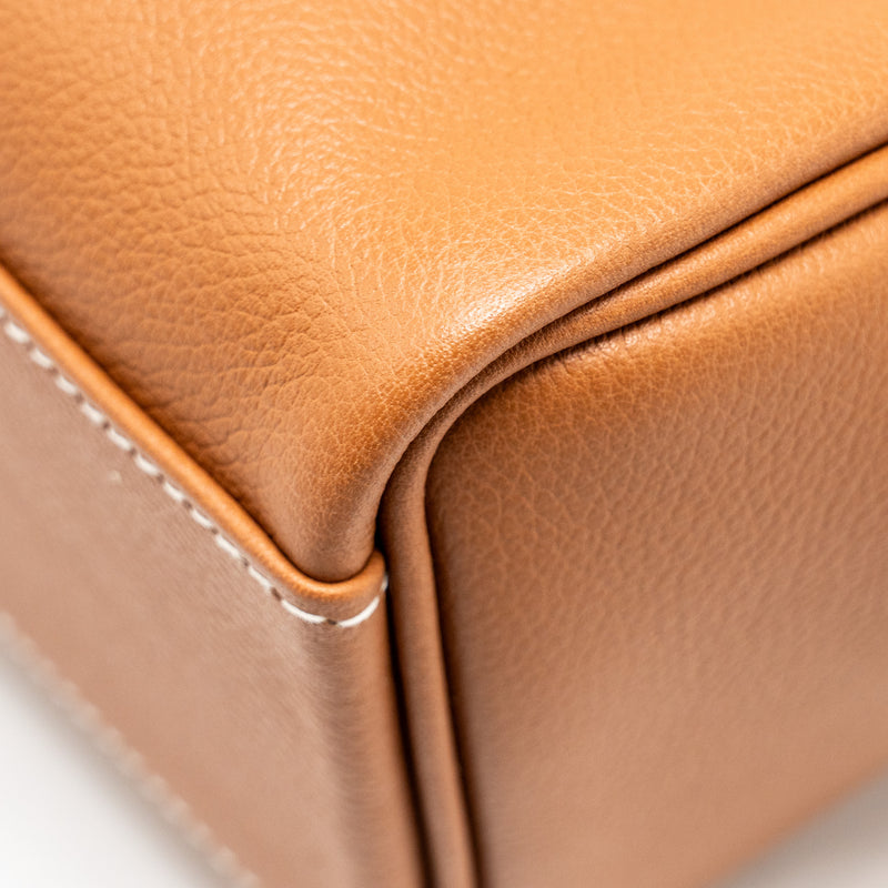 HERMES KELLY Messenger PM Bag Evercolor Gold SHW Stamp W