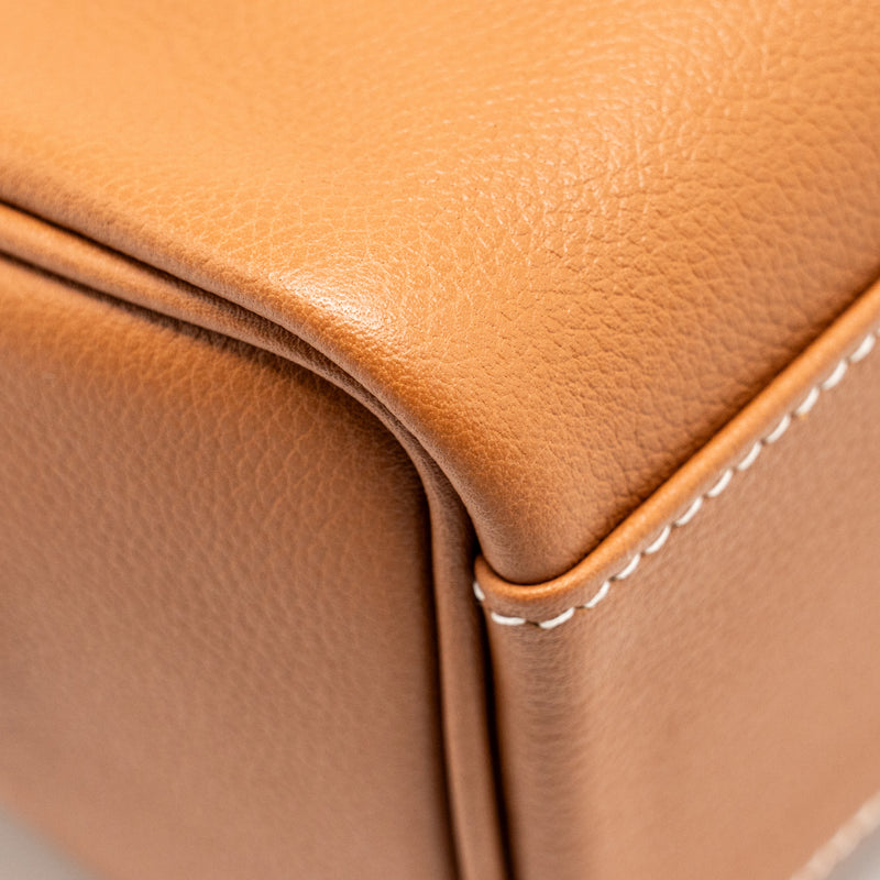 HERMES KELLY Messenger PM Bag Evercolor Gold SHW Stamp W