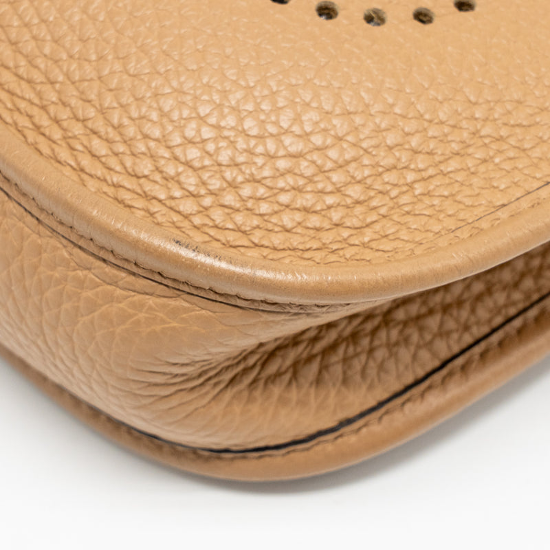 Hermes Mini Evelyne Clemence Chai GHW Stamp U