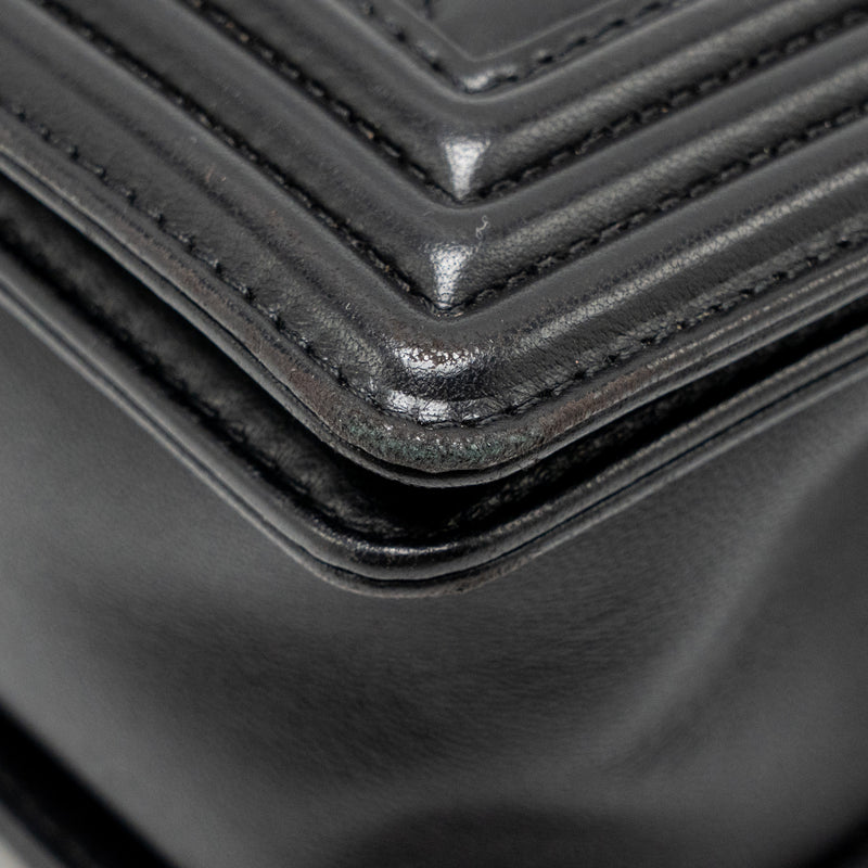 Chanel Medium Boy Bag Lambskin Black GHW