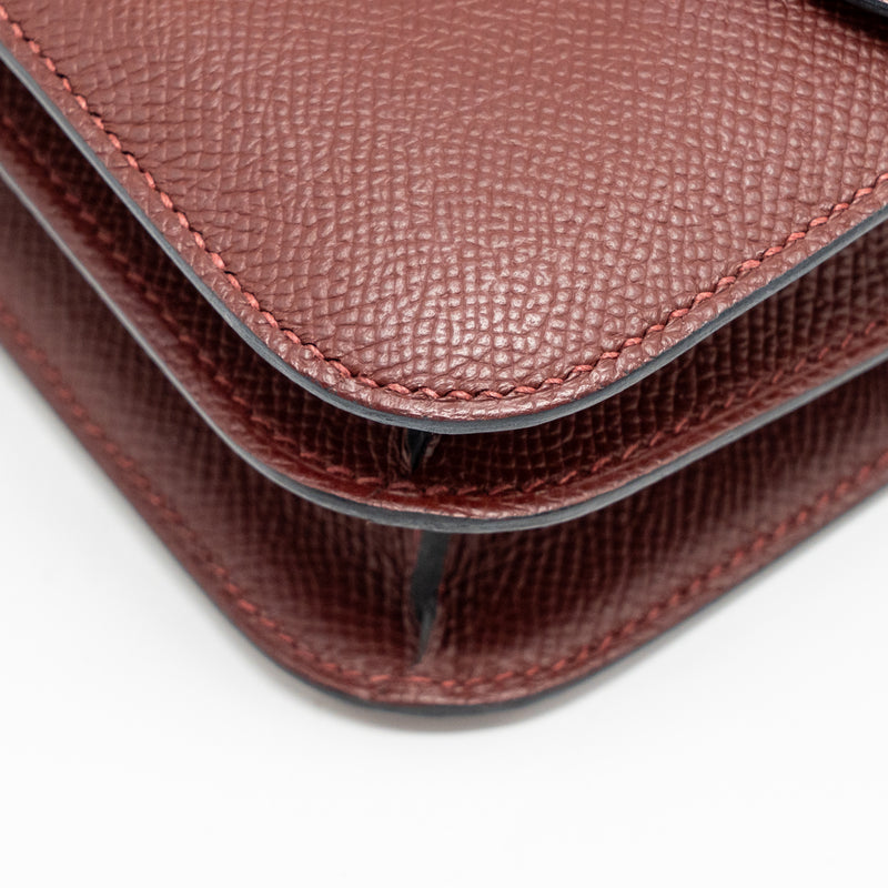 Hermes Constance Mini Epsom Rough H GHW Stamp W