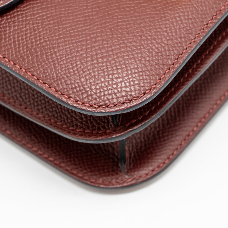 Hermes Constance Mini Epsom Rough H GHW Stamp W