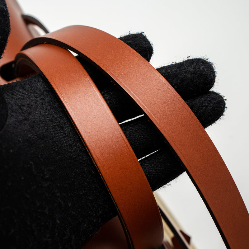 Hermes Herbag 31 Zip Bag Toile Officer Canvas Trench/Cuivre SHW Stamp A