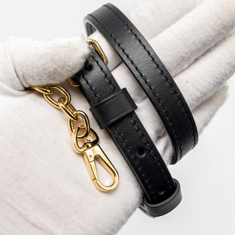 Louis Vuitton Speedy 20 Bandouliere Monogram Empreinte Black GHW