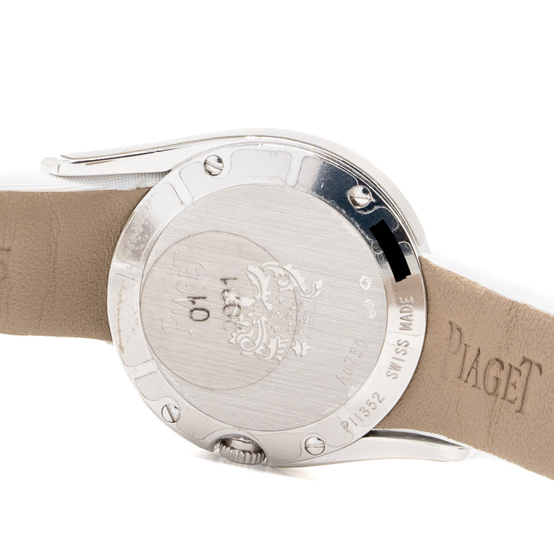 Piaget 29mm Limelight Gala Quartz Watch White Gold, Diamonds Ref: G0A42150