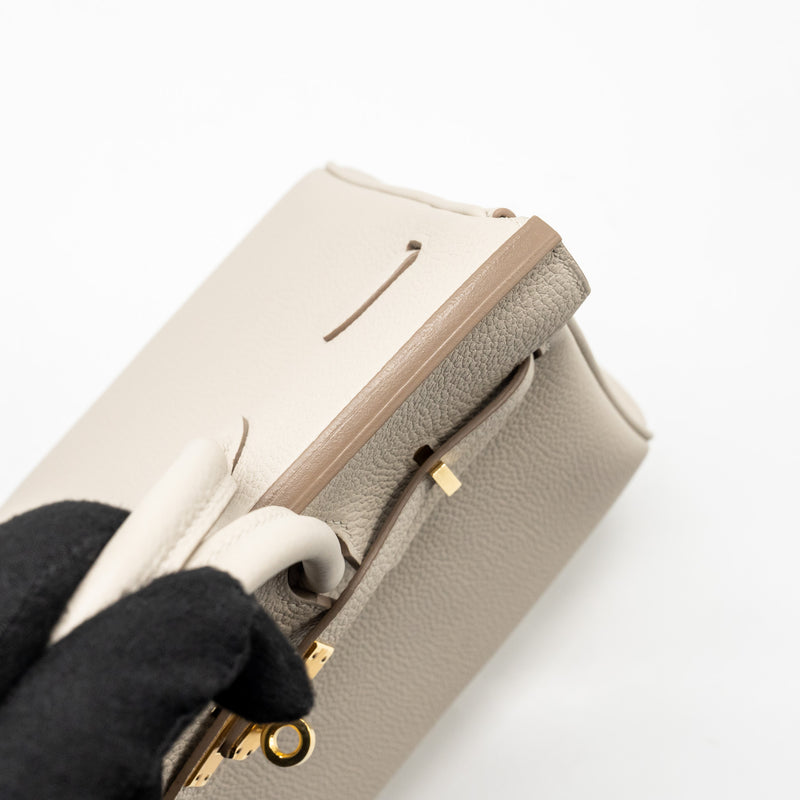 Hermes Birkin 25 togo Beton GHW stamp Z
