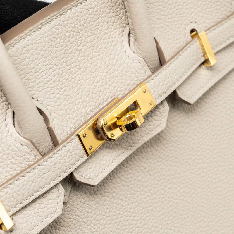 Hermes Birkin 25 togo Beton GHW stamp Z