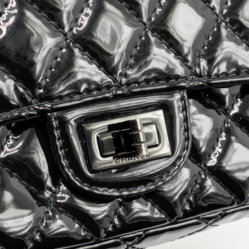 Chanel Mini 2.55 Reissue Patent SO Black