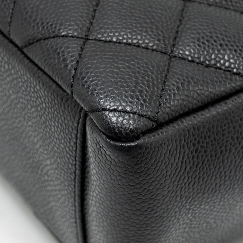 Chanel Petit Shopping Tote Bag Caviar BLACK GHW