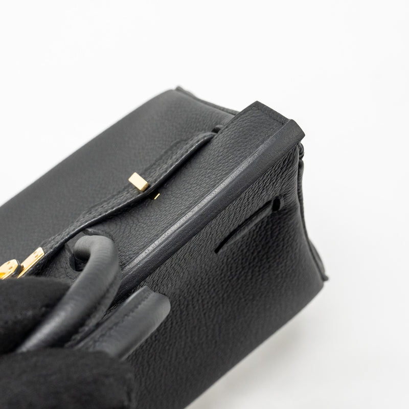 Hermes birkin 25 togo black GHW stamp Y