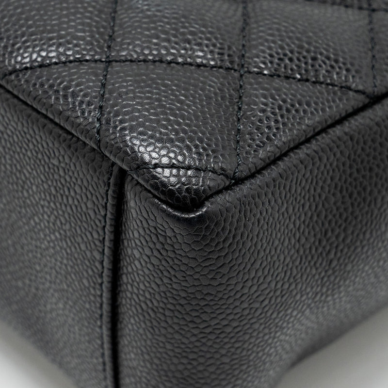 Chanel Petit Shopping Tote Bag Caviar BLACK GHW