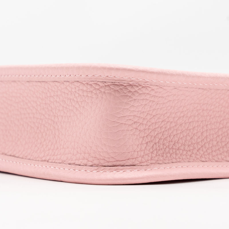 Hermes Mini Evelyne Clemence Rose Sakura SHW Stamp K